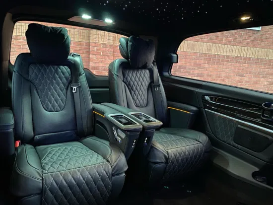 Luxuriöser, verstellbarer, maßgeschneiderter Autositz von Benz Van für den Vito-Umbau